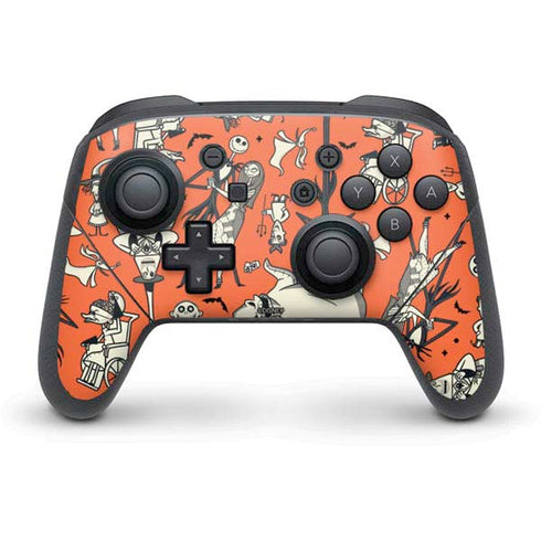 Disney The Nightmare Before Christmas Character Pattern print Nintendo Skins
